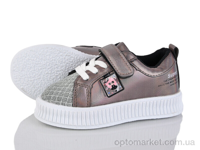 Купить Кросівки дитячі XT1103-35 Y.Top бронзовий, фото 1