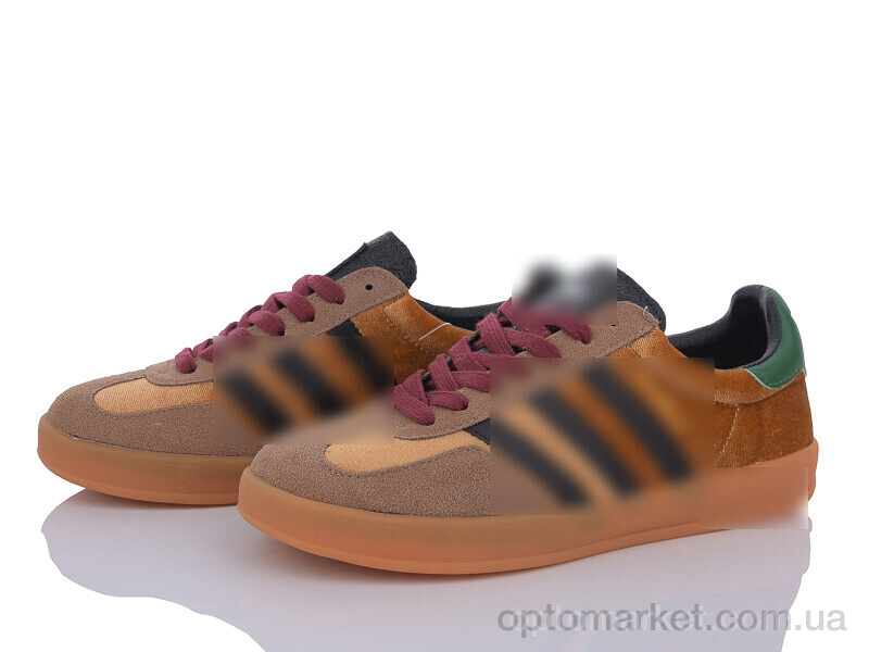 Купить Кросівки жіночі XZ270-5 A.idas коричневий, фото 1