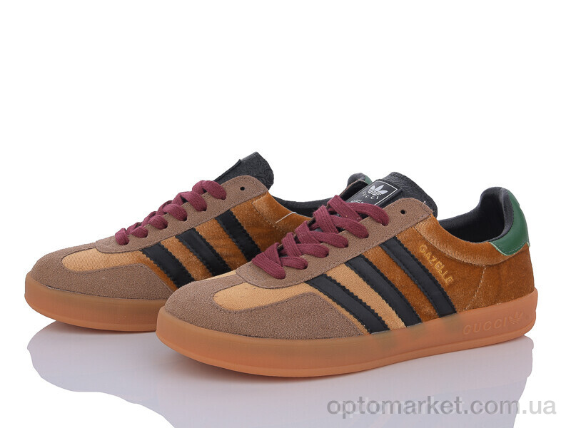 Купить Кросівки жіночі XZ270-5 A.idas коричневий, фото 2