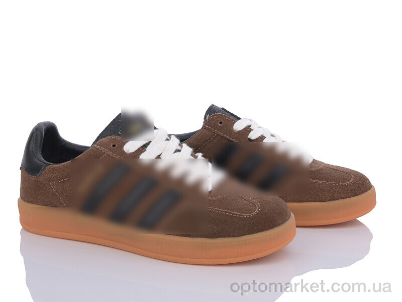 Купить Кросівки жіночі XZ270-6 A.idas коричневий, фото 1