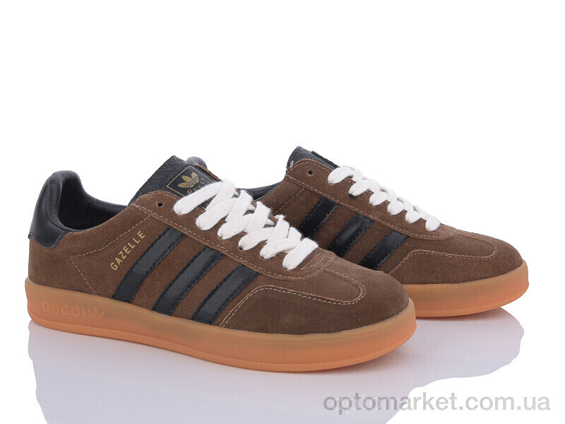 Купить Кросівки жіночі XZ270-6 A.idas коричневий, фото 2