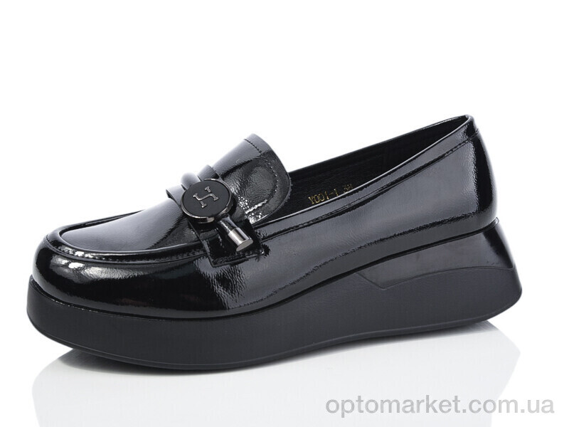 Купить Туфлі жіночі Y001-1 Yimeili чорний, фото 1