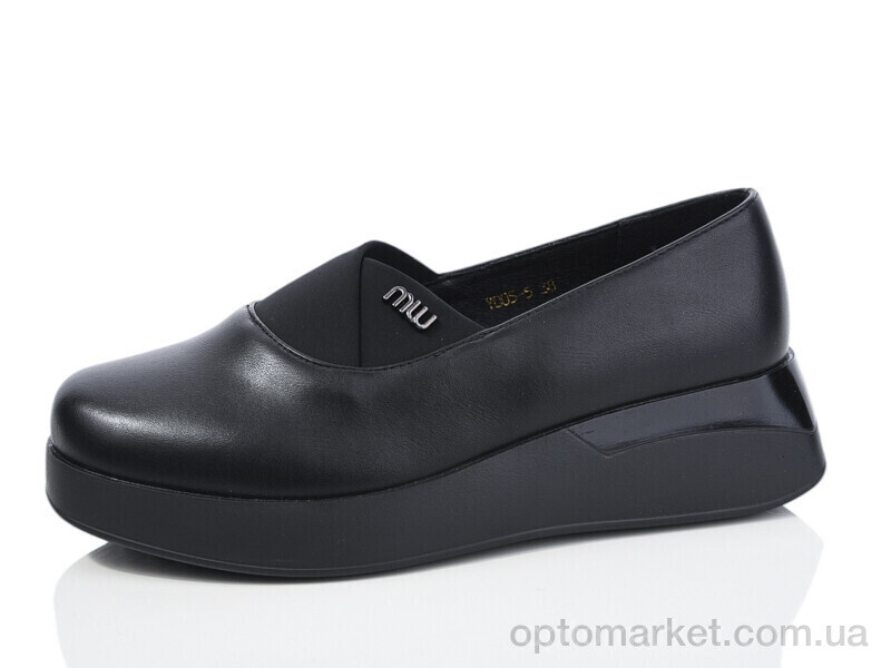 Купить Туфлі жіночі Y005-5 Yimeili чорний, фото 1