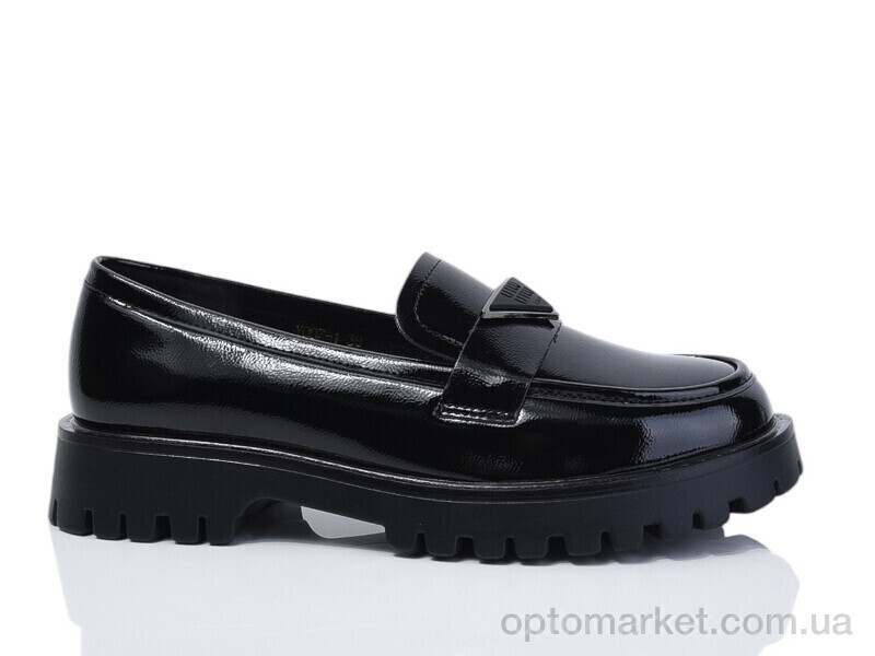 Купить Туфлі жіночі Y007-1 Yimeili чорний, фото 1