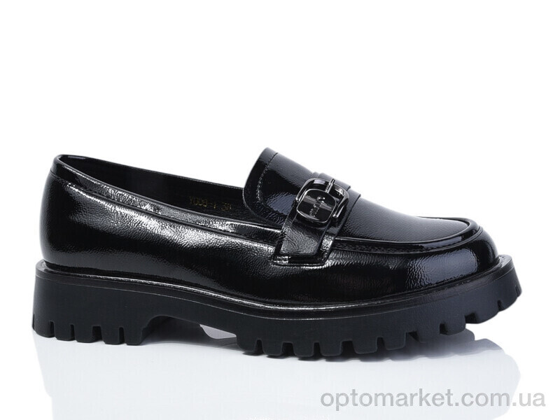 Купить Туфлі жіночі Y008-1 Yimeili чорний, фото 1