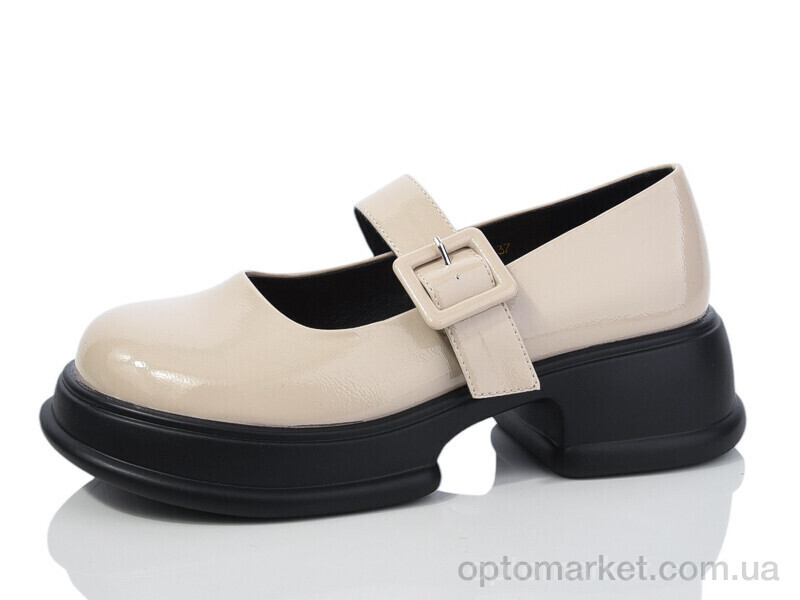 Купить Туфлі жіночі Y011-3 Yimeili бежевий, фото 1