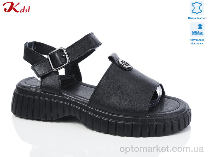 Купить Босоніжки жіночі Y019-7 Kdsl чорний, фото 1