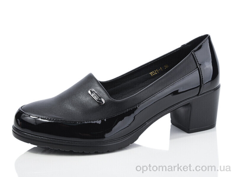 Купить Туфлі жіночі Y021-5 Yimeili чорний, фото 1