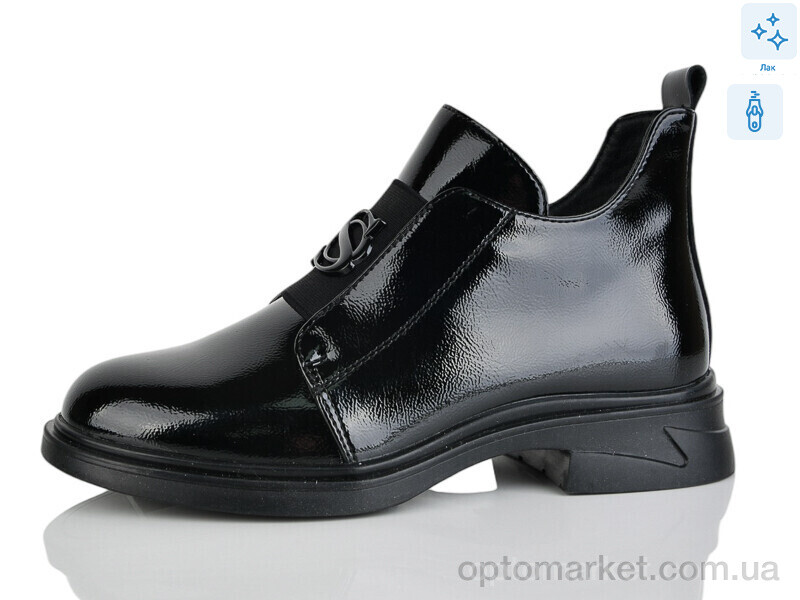 Купить Черевики жіночі Y025-1 Aeilita чорний, фото 1