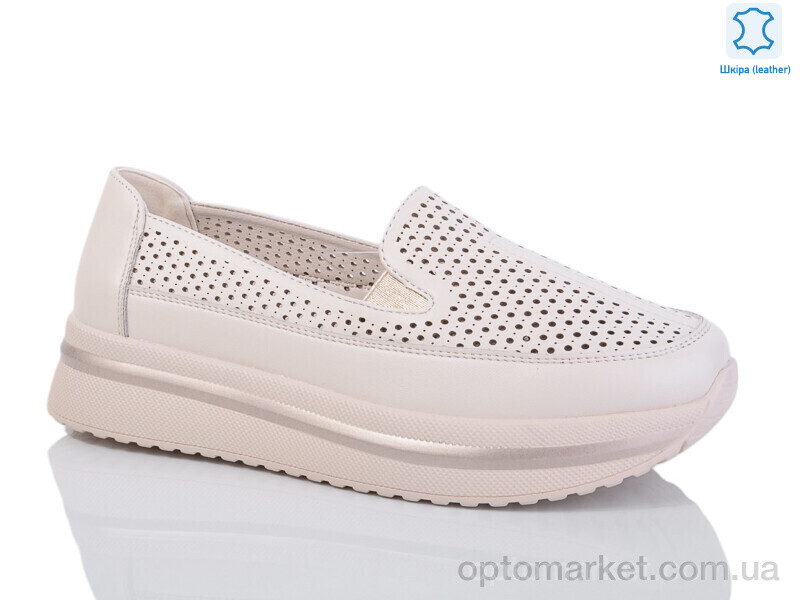 Купить Туфлі жіночі Y028-3 Yimeili бежевий, фото 1