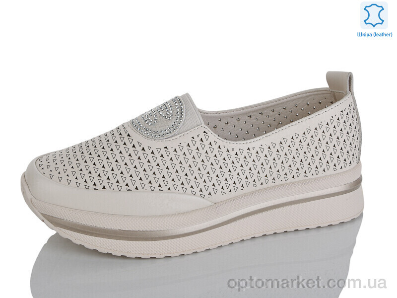 Купить Туфлі жіночі Y029-3 Yimeili бежевий, фото 1