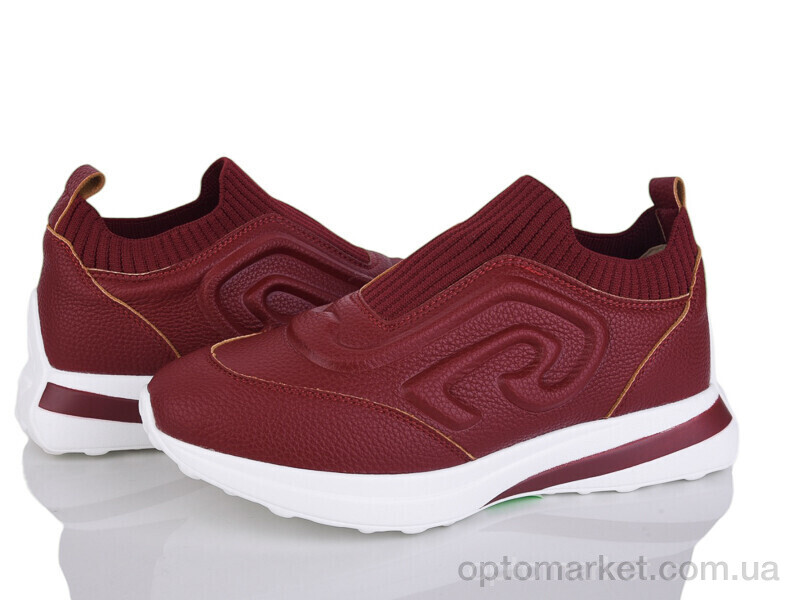 Купить Кросівки жіночі Y045-6 Loretta бордовий, фото 1