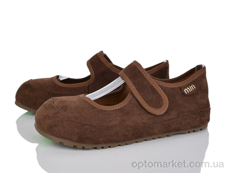 Купить Туфлі жіночі Y053-3 Loretta коричневий, фото 1