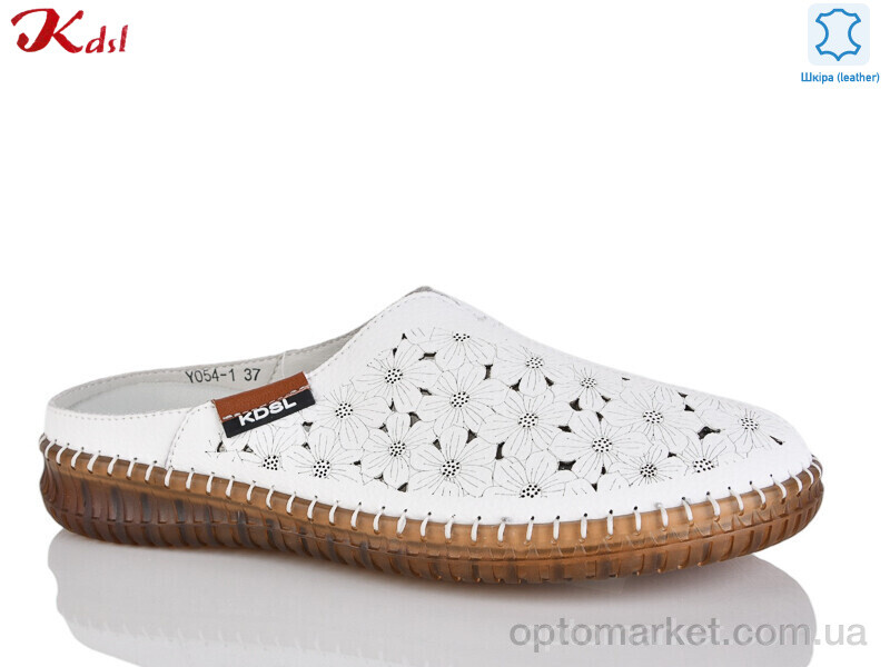 Купить Шльопанці жіночі Y054-1 Kdsl білий, фото 1