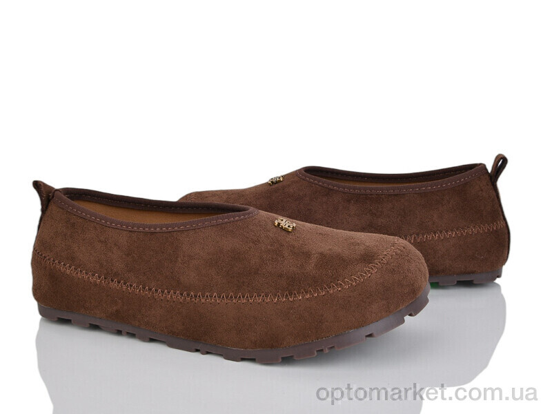 Купить Туфлі жіночі Y055-3 Loretta коричневий, фото 1