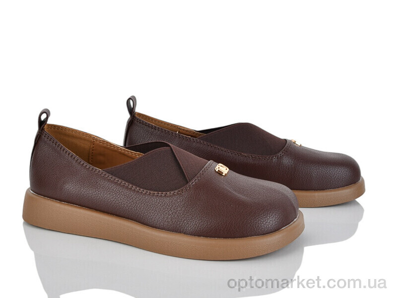 Купить Туфлі жіночі Y066-2 Loretta коричневий, фото 1