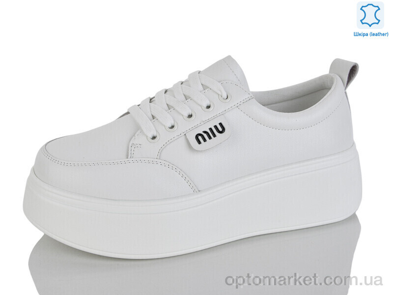 Купить Кросівки жіночі Y070-8 Yimeili білий, фото 1