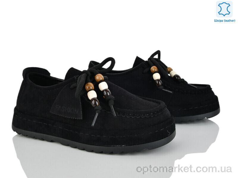 Купить Туфлі жіночі Y073 Loretta чорний, фото 1