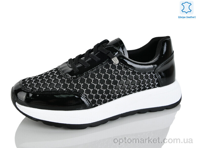 Купить Кросівки жіночі Y075-1 Yimeili чорний, фото 1