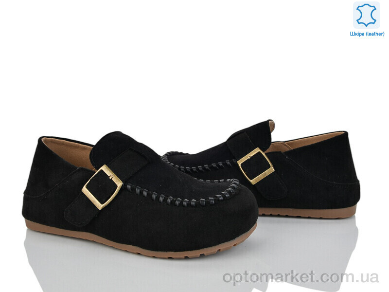 Купить Туфлі жіночі Y075 Loretta чорний, фото 1