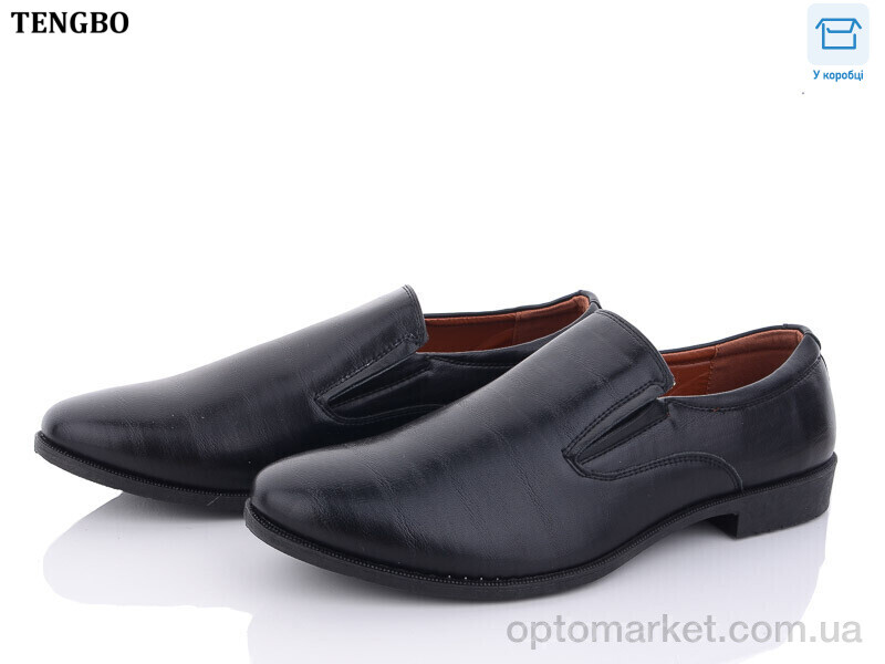 Купить Туфлі чоловічі Y081 Tengbo чорний, фото 1