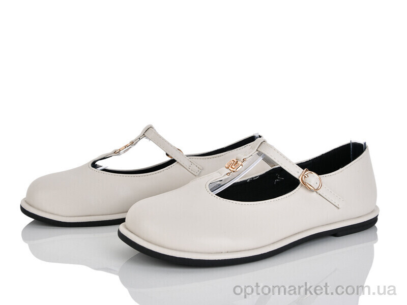 Купить Балетки жіночі Y086-5 Loretta бежевий, фото 1