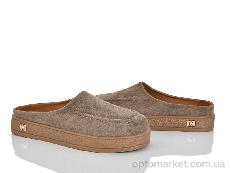 Купить Шльопанці жіночі Y091-1 Loretta коричневий, фото 1