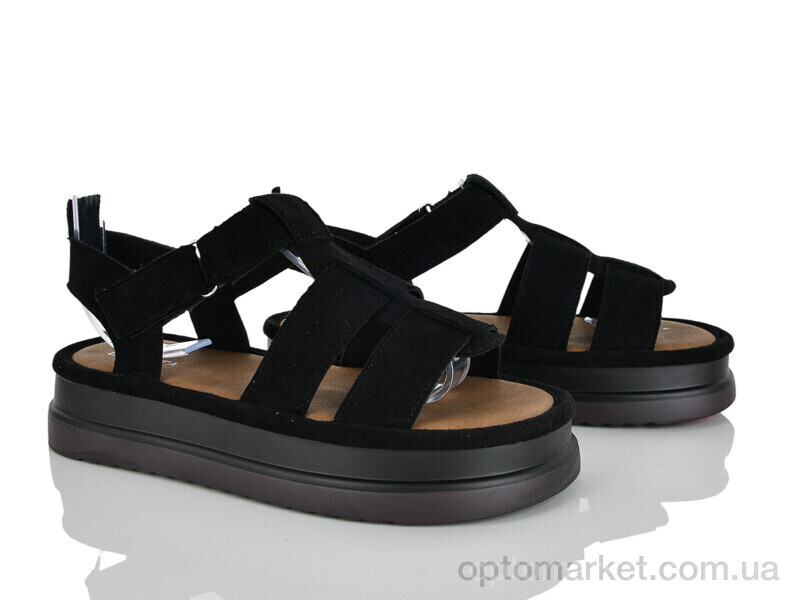 Купить Босоніжки жіночі Y092 Loretta чорний, фото 1