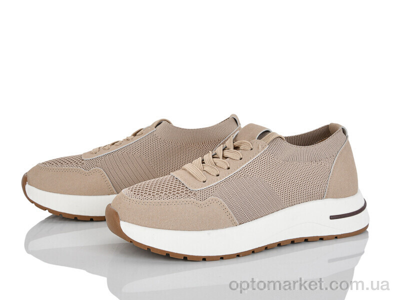 Купить Кросівки жіночі Y098-2 Loretta бежевий, фото 1