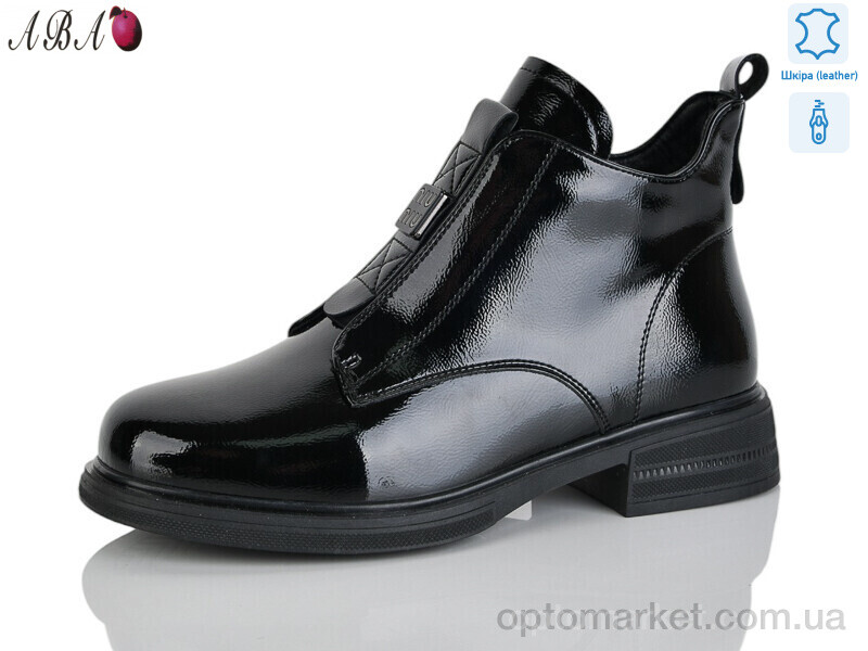 Купить Черевики жіночі Y0ABA68-1 Aba чорний, фото 1