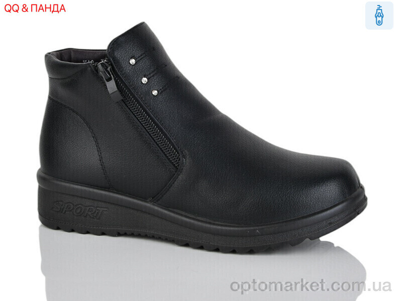 Купить Черевики жіночі Y10 QQ&Панда чорний, фото 1