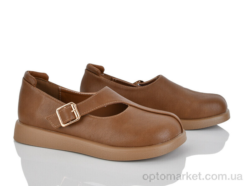 Купить Туфлі жіночі Y103-2 Loretta коричневий, фото 1