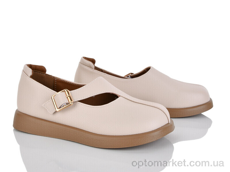 Купить Туфлі жіночі Y103-5 Loretta бежевий, фото 1