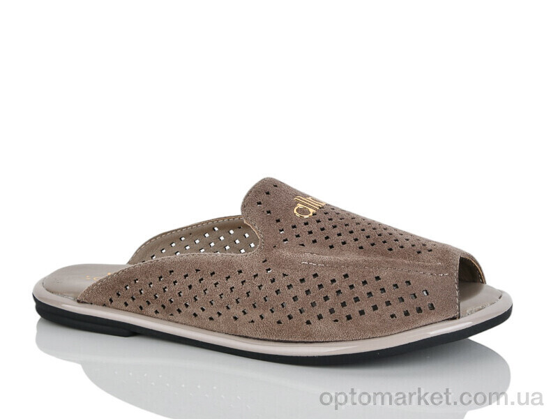 Купить Шльопанці жіночі Y109-7 Loretta коричневий, фото 1