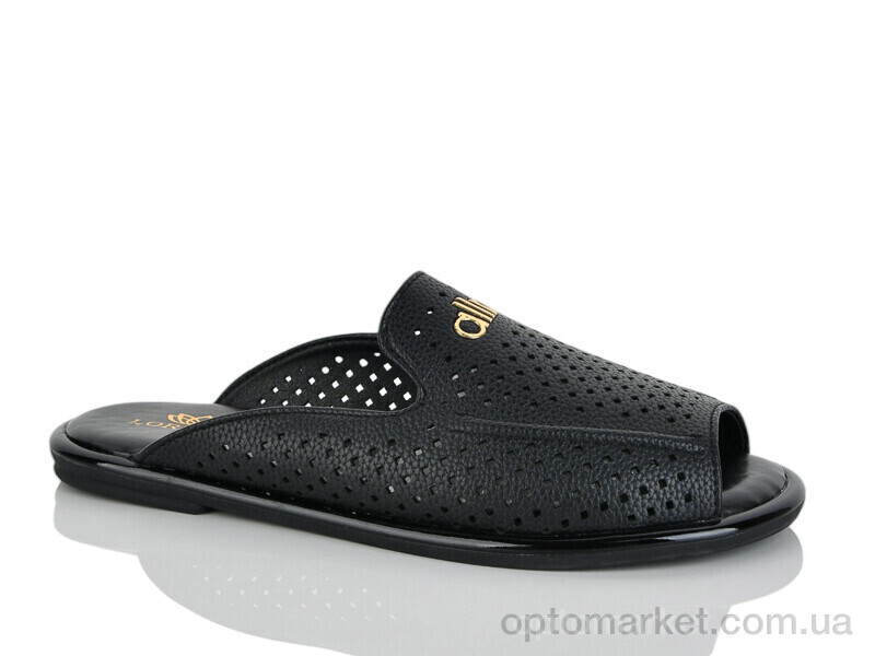 Купить Шльопанці жіночі Y109 Loretta чорний, фото 1