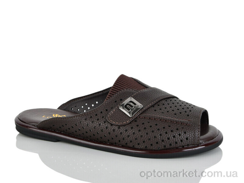 Купить Шльопанці жіночі Y110-1 Loretta коричневий, фото 1