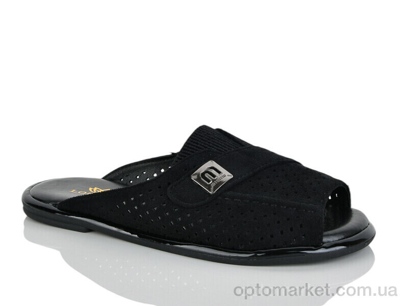 Купить Шльопанці жіночі Y110-5 Loretta чорний, фото 1