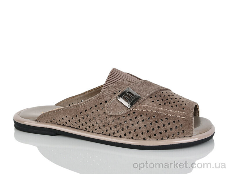 Купить Шльопанці жіночі Y110-7 Loretta коричневий, фото 1