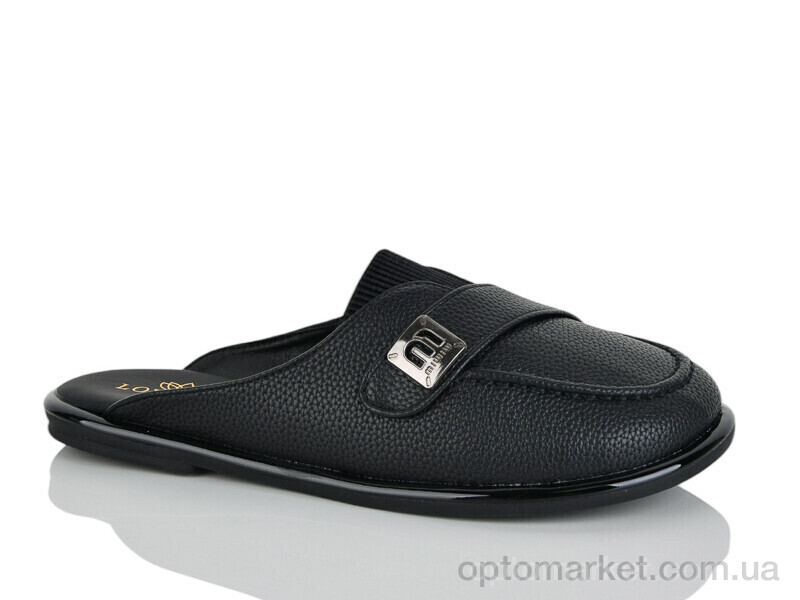 Купить Шльопанці жіночі Y112 Loretta чорний, фото 1
