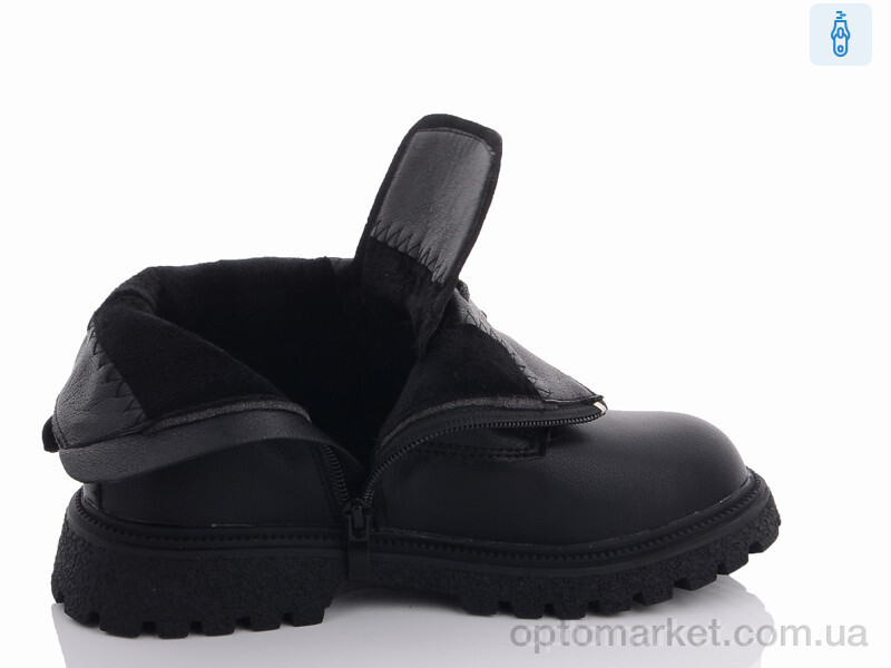 Купить Черевики дитячі Y112(B21503) black Angel чорний, фото 2