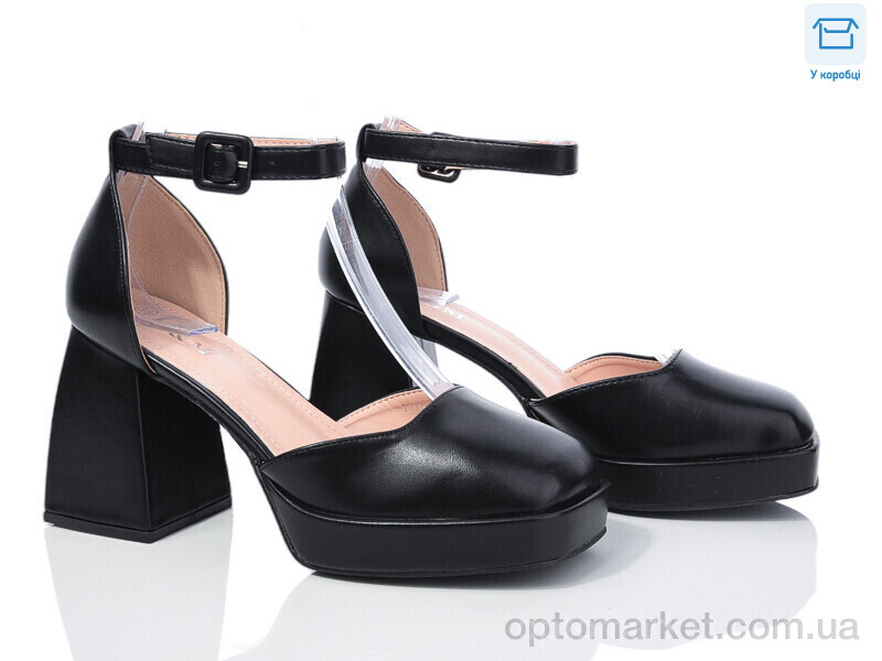 Купить Туфлі жіночі Y114-3 L&M чорний, фото 1
