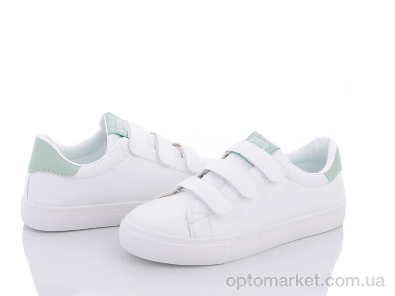Купить Кросівки жіночі Y116(4775) white-green Violeta only one білий, фото 1
