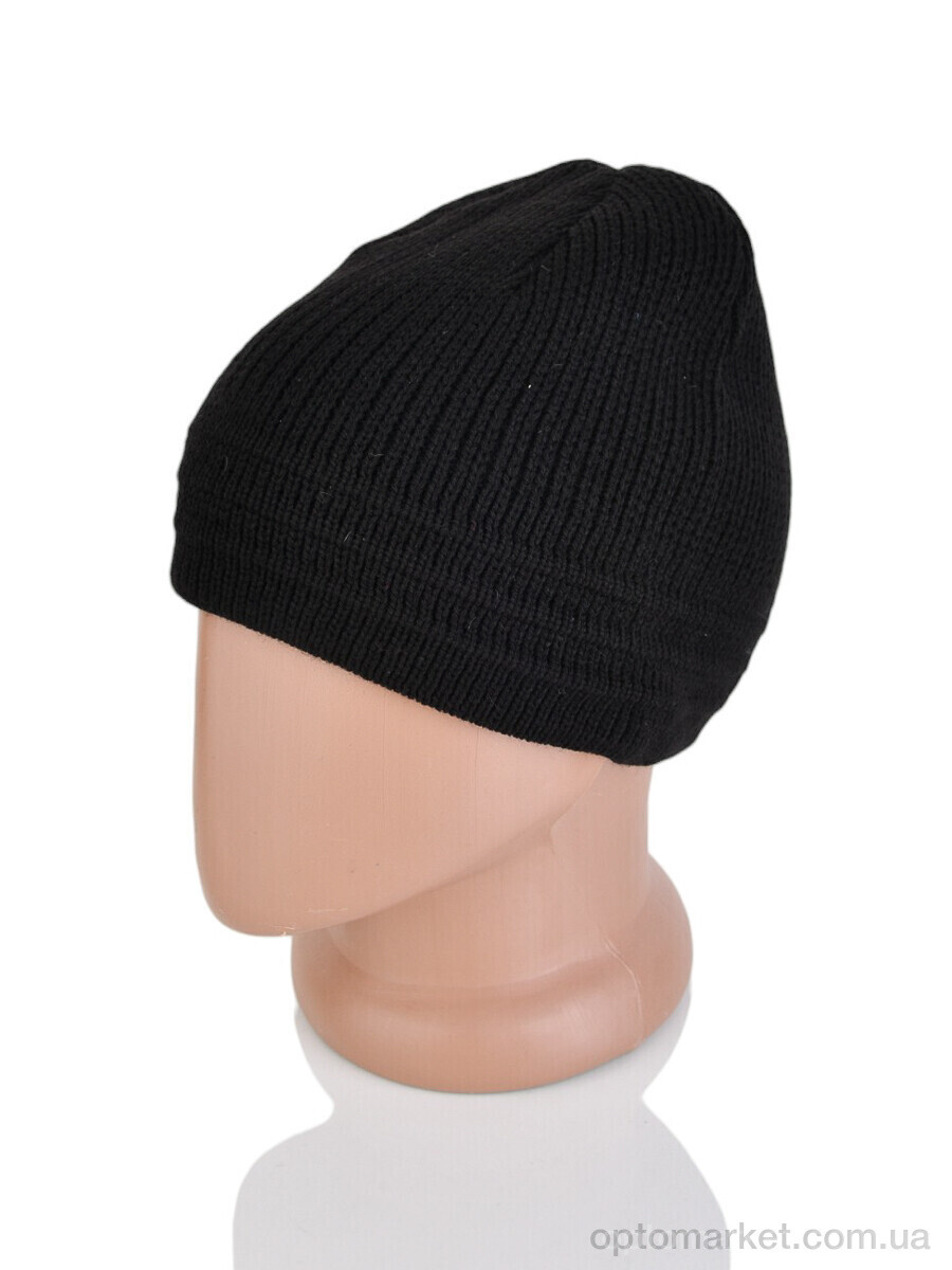 Купить Шапка чоловічі Y132-1 black Red Hat чорний, фото 1