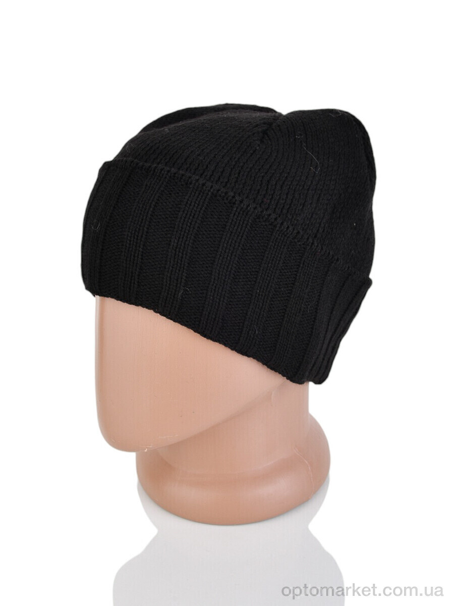 Купить Шапка чоловічі Y135-3 black Red Hat чорний, фото 1