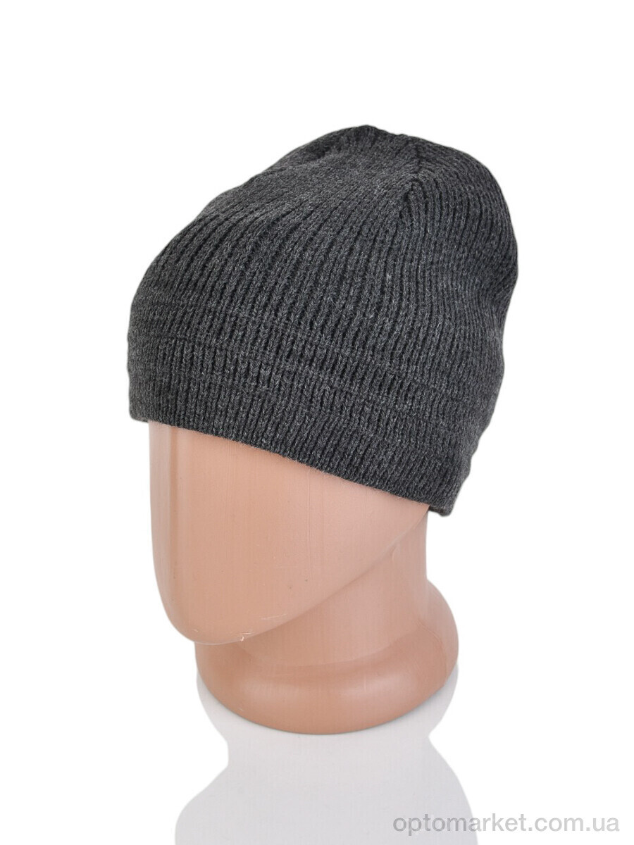 Купить Шапка чоловічі Y136-1 grey Red Hat сірий, фото 1