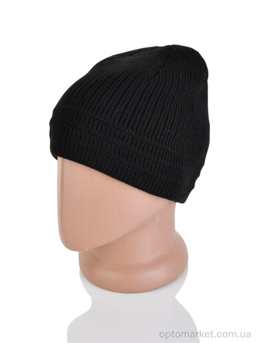 Купить Шапка чоловічі Y136-3 black Red Hat чорний, фото 1