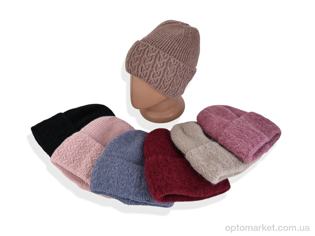 Купить Шапка жіночі Y138 mix Red Hat мікс, фото 1