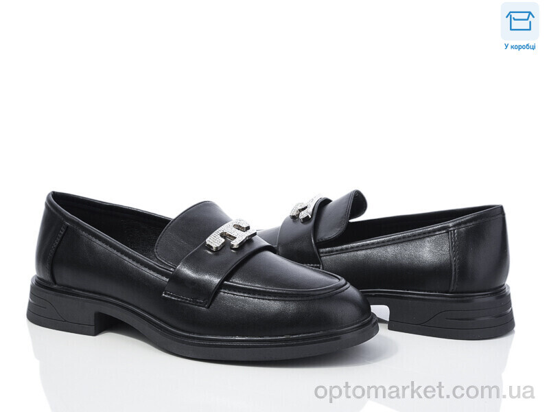 Купить Туфлі жіночі Y142-1 L&M чорний, фото 1
