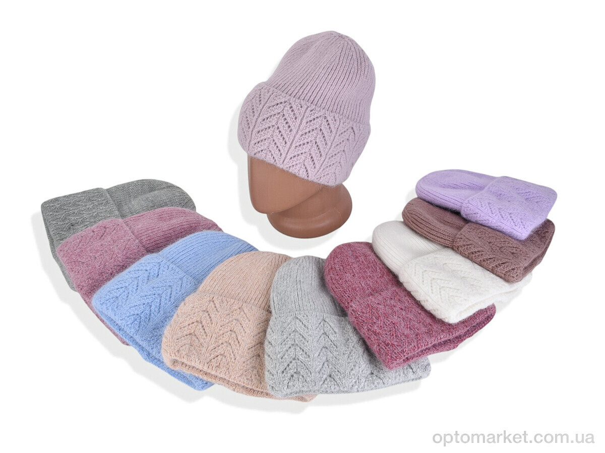 Купить Шапка жіночі Y143 mix Red Hat мікс, фото 1