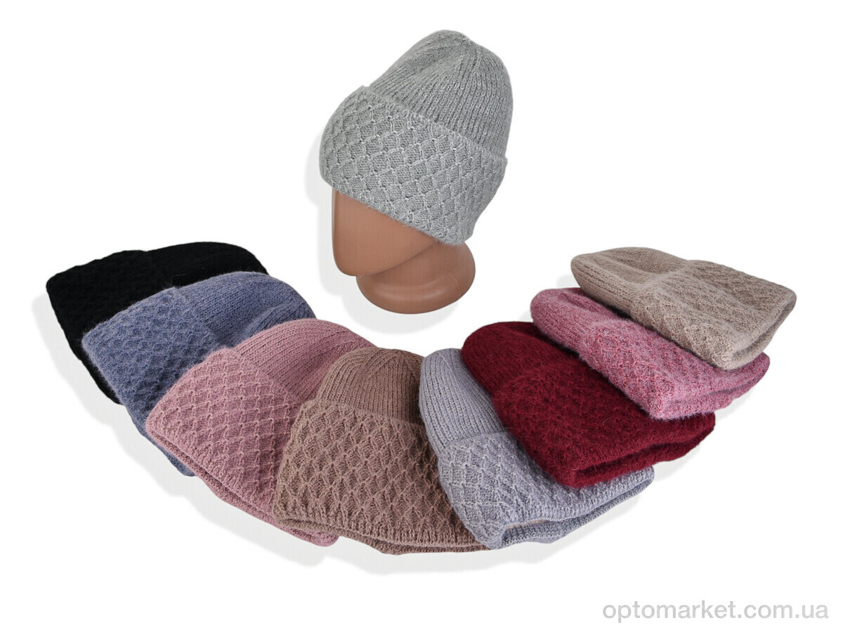 Купить Шапка жіночі Y144 mix Red Hat мікс, фото 1